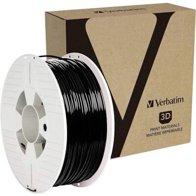 Verbatim PETG filament 2.85mm zwart 1kg 55060 Verbatim PETG filament 2.85mm zwart 1kg 55060