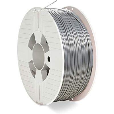 Verbatim ABS filament 55032 ABS 3D print 1,75 mm 1 kg acryl butadieenstyreen voor extrusie van materialen 3D printer 3D printer filament aluminium grijs Verbatim ABS filament 55032 ABS 3D print 1,75 mm 1 kg acryl butadieenstyreen voor extrusie van materialen 3D printer 3D printer filament aluminium grijs