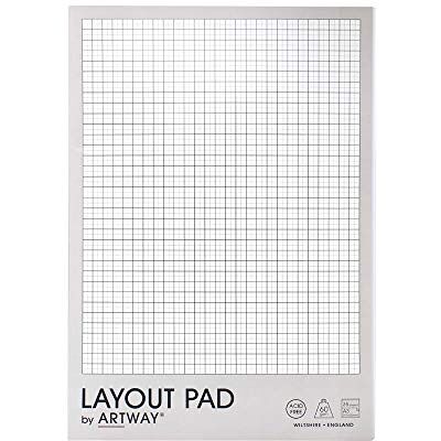 Artway Indelingsblok A3 – 60 g/m² – zuurvrij papier – veegvast – met indelingsrooster – 35 vellen Artway Indelingsblok A3 – 60 g/m² – zuurvrij papier – veegvast – met indelingsrooster – 35 vellen