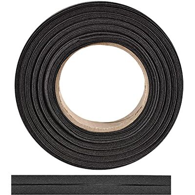 ME:NaMa 100% katoenen bias 10 m x 25 mm (gevouwen) Premium tape Ideaal voor doe-het-zelf naaien Made in België Op een rol (donkergrijs) ME:NaMa 100% katoenen bias 10 m x 25 mm (gevouwen) Premium tape Ideaal voor doe-het-zelf naaien Made in België Op een rol (donkergrijs)