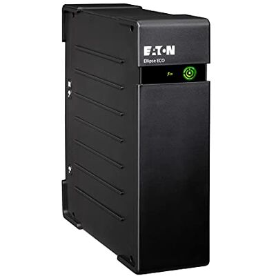 Eaton Ellipse omvormer ECO 1600 USB FR – off-line UPS – EL1600USBFR – vermogen 1600 VA (8 FR-stopcontacten, overspanningsbeveiliging, accu) – UPS met USB-interface (kabel inbegrepen) – zwart Eaton Ellipse omvormer ECO 1600 USB FR – off-line UPS – EL1600USBFR – vermogen 1600 VA (8 FR-stopcontacten, overspanningsbeveiliging, accu) – UPS met USB-interface (kabel inbegrepen) – zwart