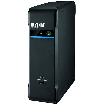Eaton UPS 3P Ellipse (3P900UF) – offline stroomvoorziening zonder onderbreking -900 VA/540 W – 4 FR-stopcontacten (alleen 3 batterijen + overspanning en 1 overspanning) – 2 oplaadpoorten (USB-A & USB-C) – interface Eaton UPS 3P Ellipse (3P900UF) – offline stroomvoorziening zonder onderbreking -900 VA/540 W – 4 FR-stopcontacten (alleen 3 batterijen + overspanning en 1 overspanning) – 2 oplaadpoorten (USB-A & USB-C) – interface