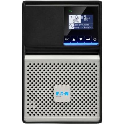 Eaton 5P 1150i Gen 2 UPS wisselstroom 200/208/220/230/240V 920W 1150VA eenfasig 9Ah RS-232, USB uitgangsaansluitingen: 8, zwart/zilver Eaton 5P 1150i Gen 2 UPS wisselstroom 200/208/220/230/240V 920W 1150VA eenfasig 9Ah RS-232, USB uitgangsaansluitingen: 8, zwart/zilver