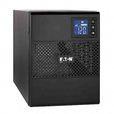 Eaton UPS 5SC 500 IEC Tower – Line-interactive UPS – 5SC500I – vermogen 500 VA (4 IEC 10A stopcontacten) – spanningsregeling (AVR) – UPS met display en USB-interface (inclusief USB-kabel) – zwart Eaton UPS 5SC 500 IEC Tower – Line-interactive UPS – 5SC500I – vermogen 500 VA (4 IEC 10A stopcontacten) – spanningsregeling (AVR) – UPS met display en USB-interface (inclusief USB-kabel) – zwart