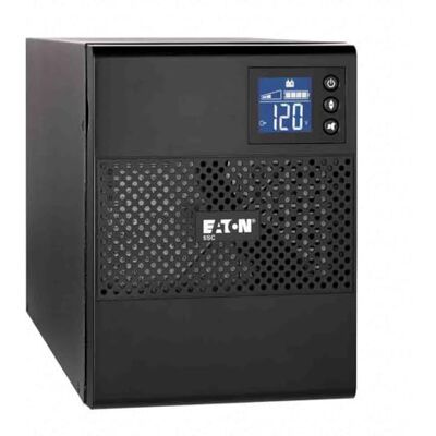 Eaton UPS 5SC 1000 IEC Tower – Line-interactive UPS – 5SC1000I – vermogen 1000 VA (8 IEC 10 A stopcontacten) – spanningsregeling (AVR) – UPS met display en USB-interface (USB-kabel meegeleverd) – Eaton UPS 5SC 1000 IEC Tower – Line-interactive UPS – 5SC1000I – vermogen 1000 VA (8 IEC 10 A stopcontacten) – spanningsregeling (AVR) – UPS met display en USB-interface (USB-kabel meegeleverd) –