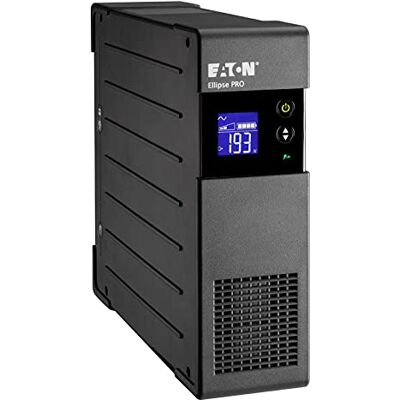 Eaton Omvormer Ellipse PRO 650 FR UPS Line Interactive UPS ELP650FR Voeding 650VA (4 FR-aansluitingen) Spanningsregeling (AVR) UPS met display en USB-interface (inclusief USB-kabel) Zwart Eaton Omvormer Ellipse PRO 650 FR UPS Line Interactive UPS ELP650FR Voeding 650VA (4 FR-aansluitingen) Spanningsregeling (AVR) UPS met display en USB-interface (inclusief USB-kabel) Zwart