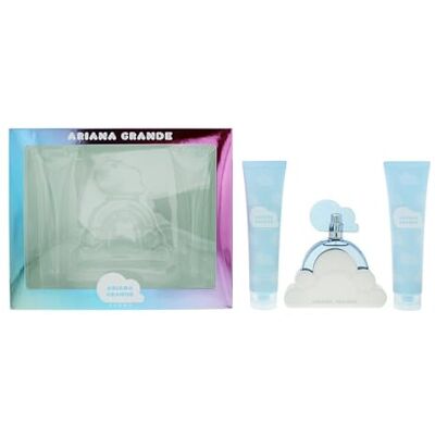 Ariana Grande Cloud 3-delige cadeauset: Eau de Parfum 100 ml Body Souffle 100 ml douchegel en bad 100 ml Ariana Grande Cloud 3-delige cadeauset: Eau de Parfum 100 ml Body Souffle 100 ml douchegel en bad 100 ml