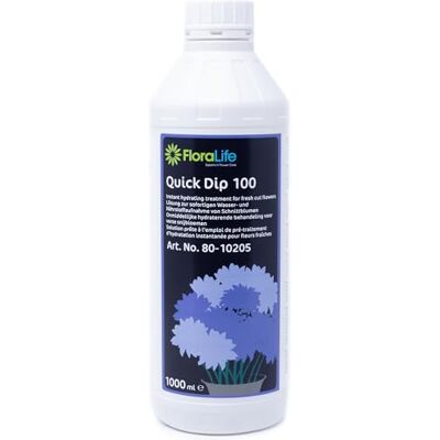 Flowerbox Oasis FLORALIFE Quick Dip 100 1 liter verbetert de wateropname van verse bloemen voor snijbloemen boeket bloemen lange levensduur Flowerbox Oasis FLORALIFE Quick Dip 100 1 liter verbetert de wateropname van verse bloemen voor snijbloemen boeket bloemen lange levensduur