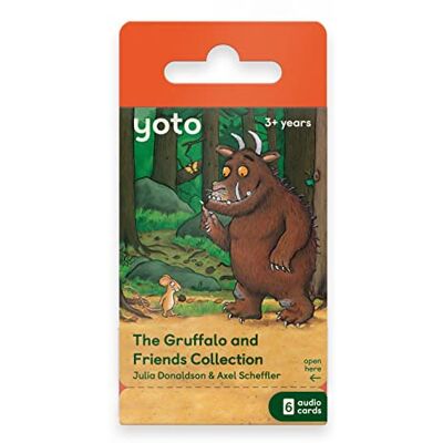 YOTO Gruffalo & Friends-collectie van Julia Donaldson – 6 Audiobook kaarten voor kinderen voor gebruik met Player & Mini All-in-1 audiospeler, leuke educatieve schermvrije luisterervaring voor YOTO Gruffalo & Friends-collectie van Julia Donaldson – 6 Audiobook kaarten voor kinderen voor gebruik met Player & Mini All-in-1 audiospeler, leuke educatieve schermvrije luisterervaring voor