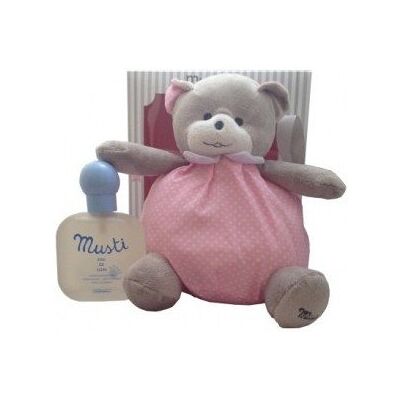Mustela Cadeauset Musti-parfum 100 ml + roze beer – geurmusti zonder alcohol voor baby's Mustela Cadeauset Musti-parfum 100 ml + roze beer – geurmusti zonder alcohol voor baby's
