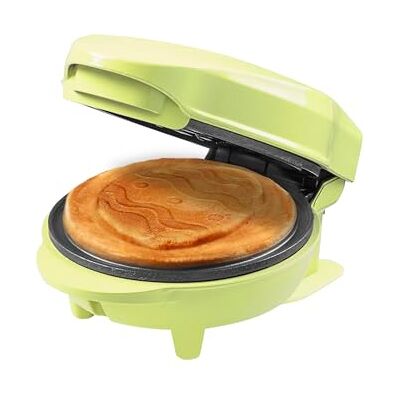 Bestron Mini-wafelijzer, uniek ontworpen wafelijzer in de vorm van een paasei, wafelijzer ideaal voor Pasen, kinderverjaardagen of als cadeau, wafels grootte: 10 cm, kleur: groen Bestron Mini-wafelijzer, uniek ontworpen wafelijzer in de vorm van een paasei, wafelijzer ideaal voor Pasen, kinderverjaardagen of als cadeau, wafels grootte: 10 cm, kleur: groen