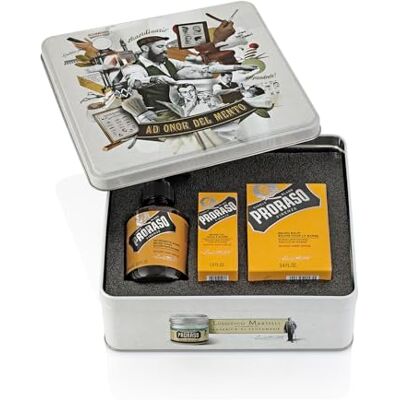 Proraso Wood & Amp; Spice baardverzorgingsset – 330 ml en 3 stuks (1 stuk) Proraso Wood & Amp; Spice baardverzorgingsset – 330 ml en 3 stuks (1 stuk)