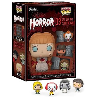 Funko Advent Calendar: 13-Day Spooky Countdown Annabelle Adventskalender 13 dagen verrassingen Vinyl minifiguur om te verzamelen Mystery Box cadeau-idee Funko Advent Calendar: 13-Day Spooky Countdown Annabelle Adventskalender 13 dagen verrassingen Vinyl minifiguur om te verzamelen Mystery Box cadeau-idee