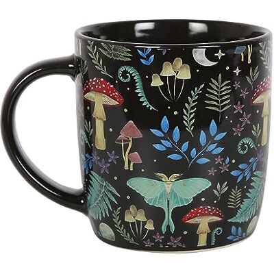 Something Different Wholesale Betoverende Morning Mok: Dark Forest Print Mystic Mok, grillig en vaatwasmachine- en magnetronbestendig, inhoud 340 ml, magische bosafdrukken Something Different Wholesale Betoverende Morning Mok: Dark Forest Print Mystic Mok, grillig en vaatwasmachine- en magnetronbestendig, inhoud 340 ml, magische bosafdrukken