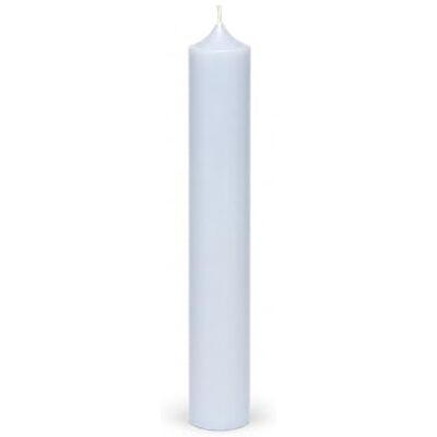 Bütic GmbH 4 stuks gekleurde kaarsen 250 mm x 22 mm zonder resten verbranding kleur: pastelblauw Bütic GmbH 4 stuks gekleurde kaarsen 250 mm x 22 mm zonder resten verbranding kleur: pastelblauw
