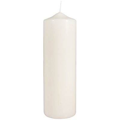 Rayher 100% paraffine ronde stompkaars, hoogte: 25 cm, diameter: 8 cm 3140796 Rayher 100% paraffine ronde stompkaars, hoogte: 25 cm, diameter: 8 cm 3140796