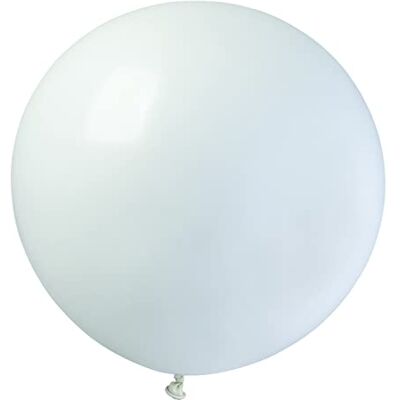 Ciao Envelop, 10 maxi-ballonnen van hoogwaardig natuurlijk latex, G40 (Ø 100 cm/40 inch), wit Ciao Envelop, 10 maxi-ballonnen van hoogwaardig natuurlijk latex, G40 (Ø 100 cm/40 inch), wit