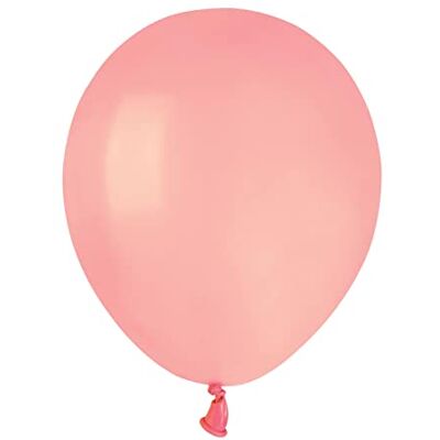 Ciao Envelop 100 hoogwaardige natuurlijke latex ballonnen A50 (Ø 13 cm / 5 inch), pastelroze Ciao Envelop 100 hoogwaardige natuurlijke latex ballonnen A50 (Ø 13 cm / 5 inch), pastelroze