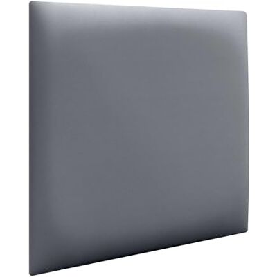 DHOME Gevoerde panelen van kunstleer, akoestische muurstickers, schokbescherming, hoofdeinde, decoratie voor huis, slaapkamer (grijs, 60 x 60 cm) DHOME Gevoerde panelen van kunstleer, akoestische muurstickers, schokbescherming, hoofdeinde, decoratie voor huis, slaapkamer (grijs, 60 x 60 cm)