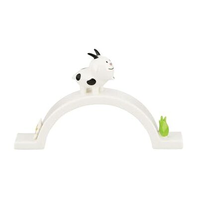 Alessi Signorina Due Cornetti AGJ01 17 kerststalfiguur van porselein, handgedecoreerd, meerkleurig Alessi Signorina Due Cornetti AGJ01 17 kerststalfiguur van porselein, handgedecoreerd, meerkleurig