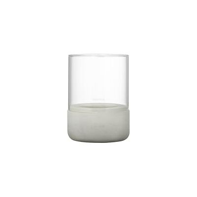 blomus 65448 Windlicht Calma Theelicht Houder, Beton, H 14 cm blomus 65448 Windlicht Calma Theelicht Houder, Beton, H 14 cm