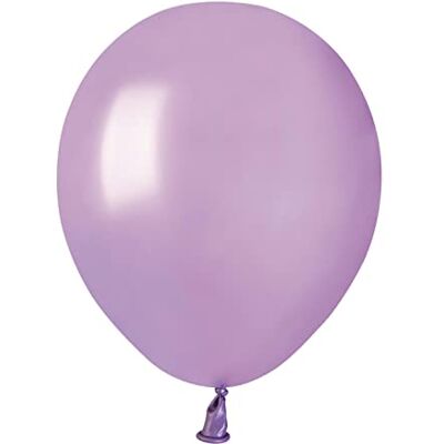 Ciao 100 stuks parelmoer ballonnen van hoogwaardig natuurlijk latex, A50 (Ø 13 cm, parelmoer lavendelpaars Ciao 100 stuks parelmoer ballonnen van hoogwaardig natuurlijk latex, A50 (Ø 13 cm, parelmoer lavendelpaars