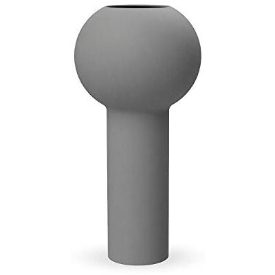Cooee Design Pillar Keramische vaas, 17 cm, grijs Cooee Design Pillar Keramische vaas, 17 cm, grijs