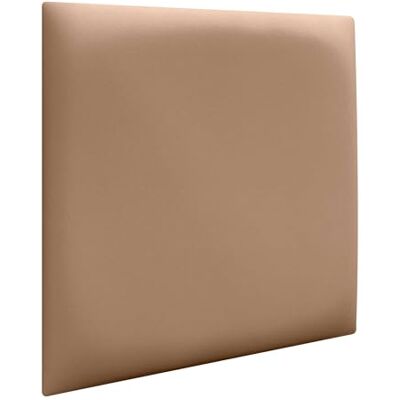 DHOME Gevoerde panelen van kunstleer, akoestische muurstickers, schokbescherming, hoofdeinde, decoratie voor huis, slaapkamer (lichtbruin, 60 x 60 cm) DHOME Gevoerde panelen van kunstleer, akoestische muurstickers, schokbescherming, hoofdeinde, decoratie voor huis, slaapkamer (lichtbruin, 60 x 60 cm)