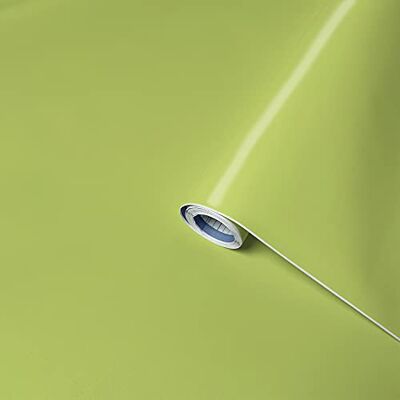 Venilia Plakfolie meubelfolie effen mat anijs waterdicht PVC, ftalaatvrij 45cm x 3m (groen, 53110, 3m) Venilia Plakfolie meubelfolie effen mat anijs waterdicht PVC, ftalaatvrij 45cm x 3m (groen, 53110, 3m)