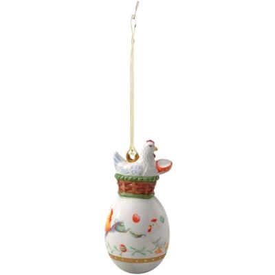 Villeroy & Boch Paasei 2026 met gouden noten, paasornament om op te hangen, premium porselein, beperkte collectie Villeroy & Boch Paasei 2026 met gouden noten, paasornament om op te hangen, premium porselein, beperkte collectie