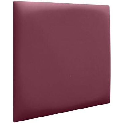 DHOME Gevoerde panelen van kunstleer, akoestische muurstickers, schokbescherming, hoofdeinde, decoratie voor huis, slaapkamer (bordeaux, 60 x 60 cm) DHOME Gevoerde panelen van kunstleer, akoestische muurstickers, schokbescherming, hoofdeinde, decoratie voor huis, slaapkamer (bordeaux, 60 x 60 cm)