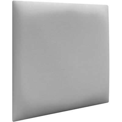DHOME Gevoerde panelen van kunstleer, akoestische muurstickers, schokbescherming, hoofdeinde, decoratie voor huis, slaapkamer (lichtgrijs, 50 x 50 cm) DHOME Gevoerde panelen van kunstleer, akoestische muurstickers, schokbescherming, hoofdeinde, decoratie voor huis, slaapkamer (lichtgrijs, 50 x 50 cm)