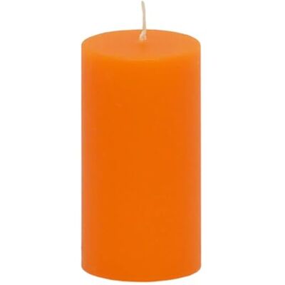 Bütic GmbH Gladde stompkaarsen gekleurd, 90 mm x Ø 50 mm, kleur: oranje Bütic GmbH Gladde stompkaarsen gekleurd, 90 mm x Ø 50 mm, kleur: oranje