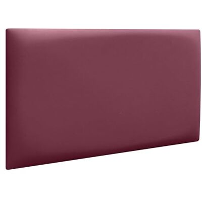 DHOME Gevoerde panelen van kunstleer, akoestische muurstickers, schokbescherming, hoofdeinde, decoratie voor huis, slaapkamer (bordeaux, 60 x 50 cm) DHOME Gevoerde panelen van kunstleer, akoestische muurstickers, schokbescherming, hoofdeinde, decoratie voor huis, slaapkamer (bordeaux, 60 x 50 cm)