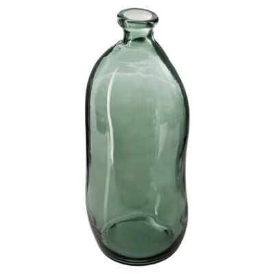 ATMOSPHERA CREATEUR D'INTERIEUR ATMOSPHERA INTERIEUR CREATOR Vaas ''Dame Jeanne'' gerecycled glas kaki groen H51 cm ATMOSPHERA CREATEUR D'INTERIEUR ATMOSPHERA INTERIEUR CREATOR Vaas ''Dame Jeanne'' gerecycled glas kaki groen H51 cm