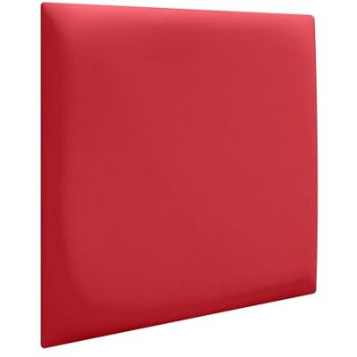 DHOME Gevoerde panelen van kunstleer, akoestische muurstickers, schokbescherming, hoofdeinde, decoratie voor huis, slaapkamer (rood, 60 x 60 cm) DHOME Gevoerde panelen van kunstleer, akoestische muurstickers, schokbescherming, hoofdeinde, decoratie voor huis, slaapkamer (rood, 60 x 60 cm)