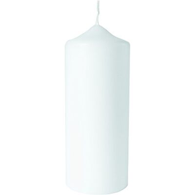 Rayher Hobby 3140500 stompkaars, rond, wit, lengte 20 cm, 7 cm diameter, 100% paraffine, RAL-keurmerk, voor doop en communie, voor decoratie en knutselen Rayher Hobby 3140500 stompkaars, rond, wit, lengte 20 cm, 7 cm diameter, 100% paraffine, RAL-keurmerk, voor doop en communie, voor decoratie en knutselen