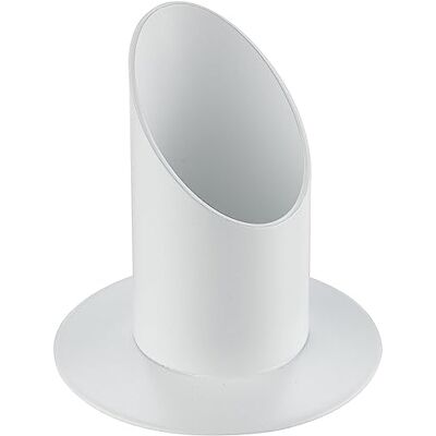 Rayher Metalen kaarsenhouder voor doop- en communiekaarsenhouder, ideaal voor kandelaars, tafelkaarsen enz kaarsenhouder 40 mm mat wit Rayher Metalen kaarsenhouder voor doop- en communiekaarsenhouder, ideaal voor kandelaars, tafelkaarsen enz kaarsenhouder 40 mm mat wit