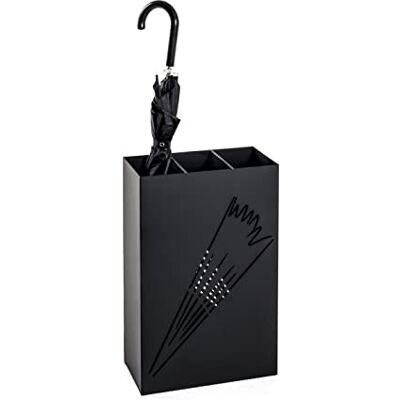 HAKU Möbel Parapluhouder, metaal, zwart, L 30 x D 16 x H 48 cm HAKU Möbel Parapluhouder, metaal, zwart, L 30 x D 16 x H 48 cm