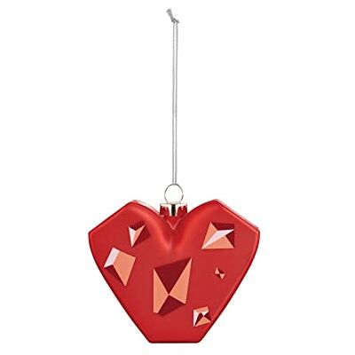 Alessi Kerstdecoratie van mondgeblazen glas, handversierd, meerkleurig, Eén maat Alessi Kerstdecoratie van mondgeblazen glas, handversierd, meerkleurig, Eén maat