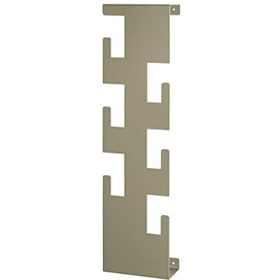 HAKU Möbel Wandgarderobe, metaal, groen, L 15 x D 8 x H 60 cm HAKU Möbel Wandgarderobe, metaal, groen, L 15 x D 8 x H 60 cm