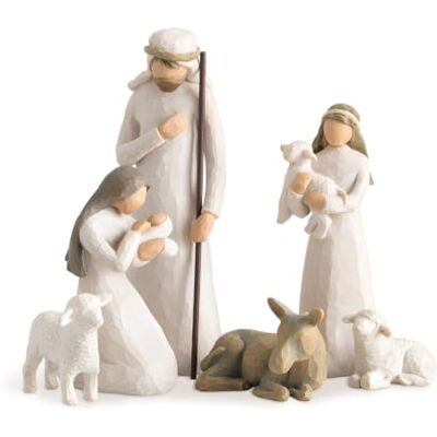 Willow Tree 26005 Figuur Kerstartikel Heilige Familie, Hout, Naturel, 5,1 X 7,6 X 24,1 Cm Willow Tree 26005 Figuur Kerstartikel Heilige Familie, Hout, Naturel, 5,1 X 7,6 X 24,1 Cm