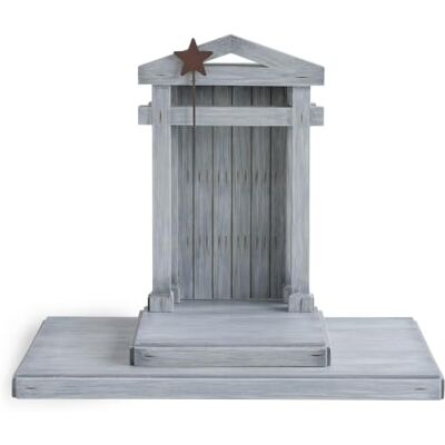 Willow Tree 26106 Kerststal, Naturel, 43,2 x 15,2 x 43,2 cm Willow Tree 26106 Kerststal, Naturel, 43,2 x 15,2 x 43,2 cm