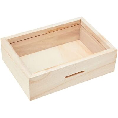 Artemio 14002997 Spaarpot voor op reis, hout, om te decoreren, 17 x 12 x 5 cm, beige, 17 x 12 x 5 14002997 Artemio 14002997 Spaarpot voor op reis, hout, om te decoreren, 17 x 12 x 5 cm, beige, 17 x 12 x 5 14002997