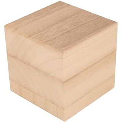 Artemio Houten kubus 10 cm 1 stuk, 14003508, hout, eenheidsmaat Artemio Houten kubus 10 cm 1 stuk, 14003508, hout, eenheidsmaat