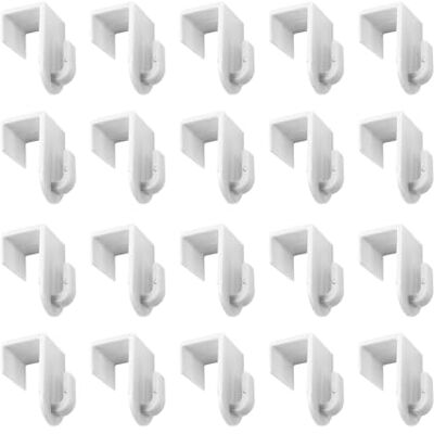 Ideen mit Herz 20 stuks decoratieve haken voor ramen en deuren tot 17 mm dik, 2 cm x 2,8 cm x 3,4 cm (wit) Ideen mit Herz 20 stuks decoratieve haken voor ramen en deuren tot 17 mm dik, 2 cm x 2,8 cm x 3,4 cm (wit)