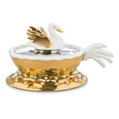Alessi Decoratieve bol, meerkleurig, Eén maat Alessi Decoratieve bol, meerkleurig, Eén maat