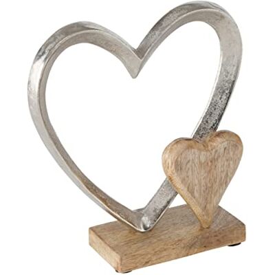 Boltze Carolyn Zilveren Aluminium Decoratieve Display 22 x 18 cm Tafeldecoratie Cadeau Boltze Carolyn Zilveren Aluminium Decoratieve Display 22 x 18 cm Tafeldecoratie Cadeau