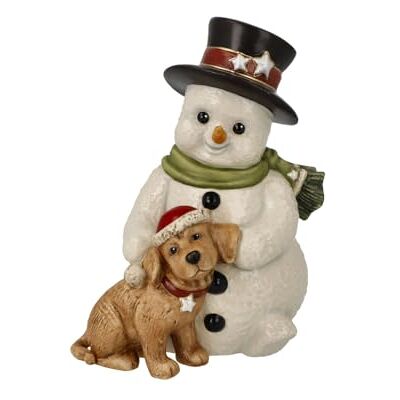 Goebel Mijn lieve lieve vriend sneeuwpop figuur kerstsneeuwpop Goebel Mijn lieve lieve vriend sneeuwpop figuur kerstsneeuwpop