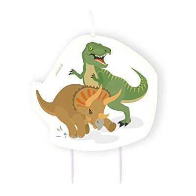 amscan 9903981 verjaardagskaars dinosaurus, meerkleurig amscan 9903981 verjaardagskaars dinosaurus, meerkleurig